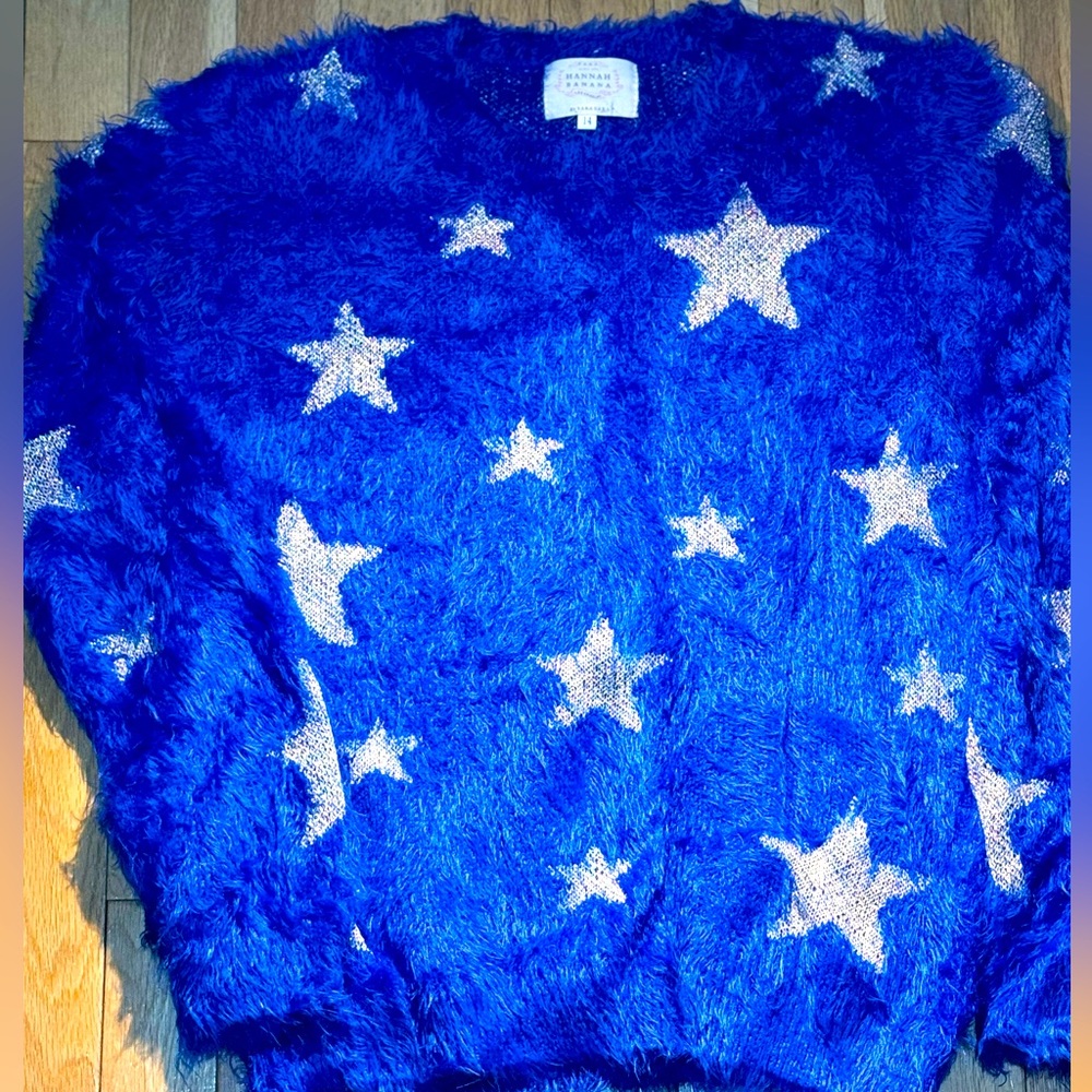 Never worn Girls Hannah Banana sweater. Size 14